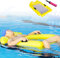 Luftmatratze Pool Sessel, Pool Wasserhängematte Erwachsene Pool Aufblasbar Luftmatratze Wasser Hängematte für Matratzen Sessel Schwimmmatratze Sitz Pool Float,Gelb