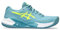 ASICS Damen Gel-Challenger 14 Schuhe, Größe 42, GRIS Blue/Safety Yellow, Gris Blue/Safety Yellow, 41.5 EU