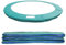 Green Bay Trampolin Randabdeckung 427cm UV-beständig reißfest Federabdeckung Randschutz Sicherheitsmatte Trampolinzubehör Standardgröße - Grün