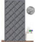 Ygann Wärmeschutzvorhang Magnet Isolierter Türvorhang Thermo Türvorhang Isolier Schutz Vorhang, Selbstschließend,Wasserdicht, Winddicht,für Balkontür Türen（Hellgrau，90x200cm）