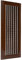 Repa Market 10 x 3 pulgadas (dimensiones interiores) de plástico marrón – Cubierta de ventilación – Cubierta de conducto rectangular – Rejilla de ventilación de aire – Malla protectora – Ventilación