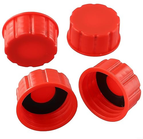 4 stücke Ersatz Gas Kanister Solide Base Cap Durable Grobgewinde Outdoor Gas Can Deckel Zubehör