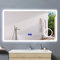 Acezanble LED Badezimmerspiegel 120x70cm,LED Spiegel mit Bluetooth Touch Beschlagfrei 3-Fach Schminkspiegel,Badspiegel 3 Lichtfarbe Dimmbar mit Memory,Energiesparend Wandspiegel Lichtspiegel