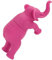 SHIDOW Elephant Tea Infuser - Silicone Tea Strainer with Elephant Design(1 Pcs Pink)