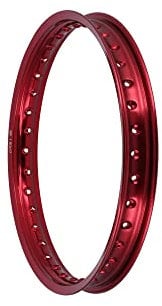 Felge 1,6 x 17 Alufelge, Rot eloxiert - Simson S53, S83