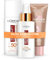 L'Oréal Paris Lumi Glotion Flüssiger Highlighter, 12% pures Vitamin C Serum & Gesichtspflege mit LSF – Für strahlende Haut und umfassenden Schutz [Amazon Exclusive], 3-teilig