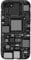 Carte mère vintage avec circuits électroniques Coque pour iPhone SE (2020) / 7 / 8
