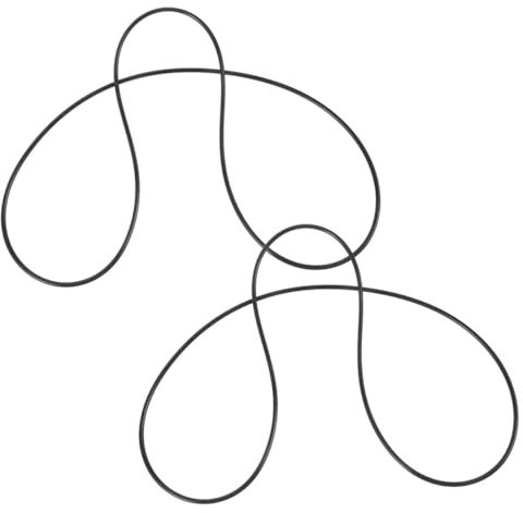 Cabilock 2pcs Slow Cooker Lid Lock Straps Rubber Band Securing Straps for Cooker Lids Easy to Use Fit Shapes