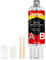 Metal Glue, High Strength Bonds Metas (40g*2), Weld Metal Repair Paste, Glue for Steel, Metals, Cast Iron, Suitable for Repairing Surface Cracks and Fractures (80g)