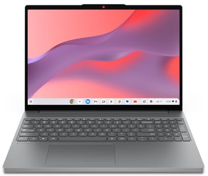 Lenovo Chromebook m 15 - Everyday Laptop - Google Gemini - MediaTek Kompanio 540 CPU - 15.3 WUXGA IPS Display - 8GB RAM - 128GB UFS Storage - Integrated Arm Mali-G57 MC2 GPU - Luna Grey