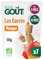 GOOD GOÛT - Les Carrés Mangue - Biscuits Bébé - Dès 8 Mois - Sans Gluten - Sans Sucres Ajoutés* - Sachets Refermables - 7x50g
