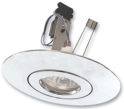 GU10/LV Ceiling Converter, White CR80WH by ETERNA. Downlight CONVERTOR. Pack of 6