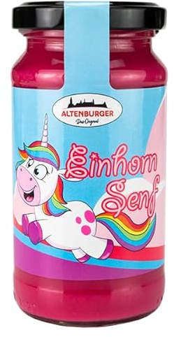 Einhorn Senf - pinker Senf