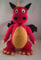 Plüschtier Drache ca 30 cm gehäkelt (Plüchtiere Drache 1)