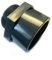 PVC-U Gewindemuffe mit Außengewinde Übergangsmuffe mit 50mm Klebemuffe auf 1 1/2 Außengewinde PVC Fitting PN 10 (10 bar) nach DIN 8063