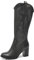 IF Fashion Scarpe da Donna Stivali Primaverili Estivi Punta Camperos Polpaccio G627 Nero N.40