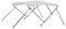 vidaXL 3-Bow Bimini Top Anti-Mehltau Verdeck Bootsverdeck Boot Sonnendach Sonnenverdeck Sonnensegel Sonnenschutz Weiß 183x180x137cm