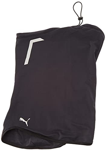 PUMA Unisex Performance Neck Warmer Fashion Scarf, Puma Black, One Size UK