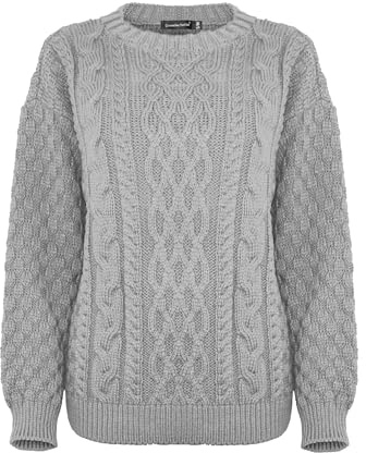 Generation Fashion Women Ladies Crew Neck Knitted Cable Long Sleeve Warm Chunky Sweater Formal Everyday Casual Knitwear Jumper Tops Pullover