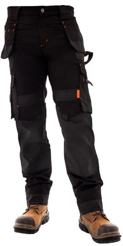 Juicy Trendz® Bundhose Arbeitshose Herren Holster Arbeitshose Cargohose Arbeitshosen Für Herren Arbeitshosen Männer