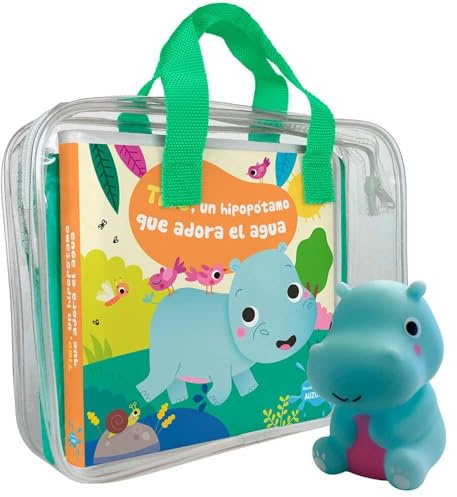 Libro de baño. Timo, un hipopótamo que adora el agua
