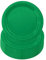 ATBEAMEN 16pc Green Paper Plates, 9in Solid Color Round Dinner Plates for Parties & Occasions