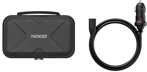 NOCO GBC014 Boost HD EVA Protection Case for GB70 UltraSafe Lithium Jump Starters & GBC011 Boost X 65W 12V Car Charger for GBX45, GBX55, GBX75 and GBX155 UltraSafe Lithium Jump Starters