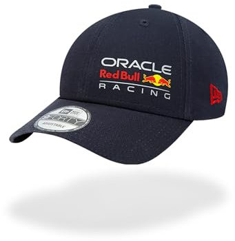 Red Bull Oracle Racing New Era 9Forty Essential Cap, Unisex, One Size, Original Merchandise, blue / red, One Size