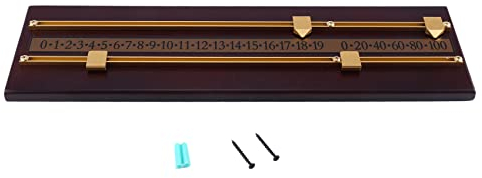 Darmlly Billard-Snooker-Anzeigetafel für Scorer/Schienen und für Billard-Liebhaber Snooker-Spiel Billard-Score-Tool