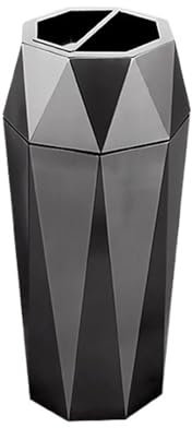 Poubelle cendrier Cendrier seau cendrier Vertical poubelle en forme de diamant ascenseur hall d'entrée hôtel poubelle commerciale Cendrier sur pied extérieur pour patio (Color : E-50L)
