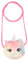 COLLBATH Plüsch Handtasche Für Mädchen Einhorn Design Umhängetasche Mit Aufbewahrungsfunktion Für Snacks Spielzeug Handy Und Kleine Notwendigkeiten