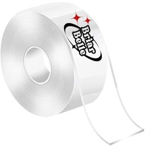 Briar Belle Double-Sided Tape Heavy Duty Nano Extra Large (20.0m*2.0cm) – Ultra Strong Adhesive for Walls, Carpets, & DIY Projects – Perfect for Home & Office Use