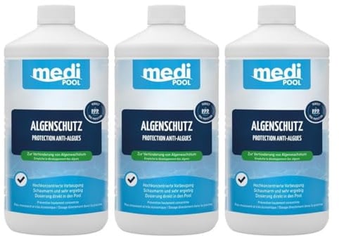 mediPOOL Algenverhütung, Algenschutz 3X 1 L