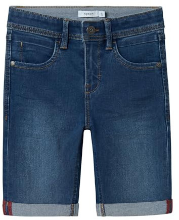 Name It Boy's Nkmsofus Dnmtax 2012 Long Shorts Noos, Blue (Medium Blue Denim Medium Blue Denim), 116