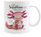 ilka parey wandtattoo-welt Tasse Becher Motiv Axolotl Spruch Seifenblasen statt Trübsal blasen Kaffeebecher Geschenk Spruchbecher ts945