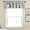 Lush Decor Valance Textured Window Kitchen Curtain (Single), 14” x 70”, Light Gray Gigi Volant strukturierter Fenstervorhang für Küche, Einzelbett, 35,6 x 177,8 cm, Hellgrau, Polyester