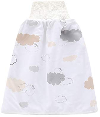 Windel Rock Kinder Baby mit wasserdichte Und Saugfähige, Taille Auslaufsicher Kleinkinder Pull-Ups Training,Unterwäsche für Training lehnende Hosen(B,L)