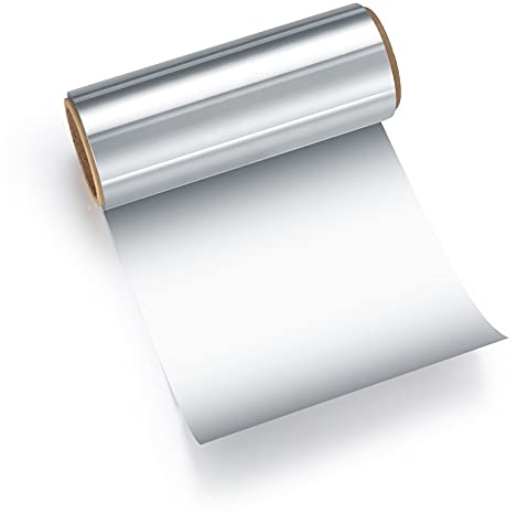 Zhujiehigh Hair Foil, Aluminium Foil, Hair Foils for Highlighting, Silver Hair Tinfoil Foil, Hair Foil Roll Tool for Coloring, Hairdressing, Modeling, Hair Salon - 14 * 12 cm