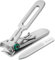VANWIN Nagelknipser für Dicke Nägel, 16 mm Wide Kieferöffnung Übergroßer Zehennagelknipser mit Scharfer Gebogener Klinge und Nagelfeile, Robuster Edelstahl Fingernagelknipser für Senioren Damen Herren
