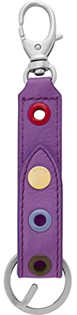 Fossil Keychain Bright Purple