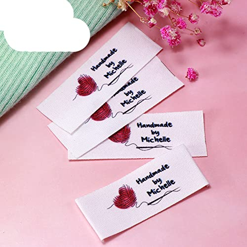 Neues 20mm * 60mm benutzerdefiniertes Logo-Etikett für Männer und Frauen mit hoher Persönlichkeits-Kleidung Etikett-freies Design-Etikett-50 Stück