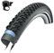 1 x Schwalbe Marathon Plus MTB Unplattbar Reifen mit Reflex 57-584 (27,5 x 2.25) inkl. Fahrradklingel