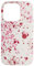iPhone 14 Pro Disney Minnie Mouse Head Ears Pink Abstract Spatter Pattern Case