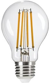 Kanlux Ampoule LED Filament A60 E27 – 11W – Blanc Chaud – Dimmable – 1521lm – Verre Transparent