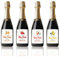 SUPERDANT Wine Labels for Bottles 10 Sets of 4 Styles Labels Baby Shower Wine Bottle Label Fruits Stickers Pop it When She Pops Wine Bottle Labels Covers Gifts for Baby Shower Champagne Tags