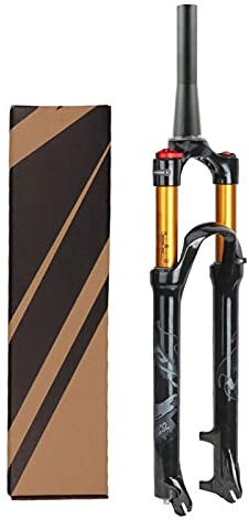 Forcella Ammortizzata per Mountain Bike 26/27,5/29 Pollici, Escursione 120 mm, Forcella Ammortizzata per Bici, Lega di Alluminio 1-1/2