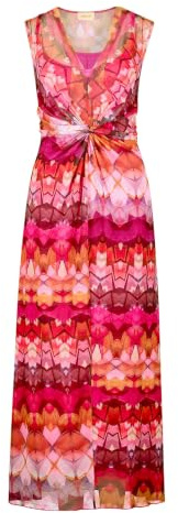 Cartoon Damen Midikleid ohne Arm 42, Rosé/Lilac