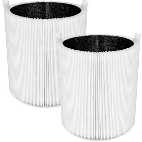 Genuine HEPASilent Replacement Filter for Blue Pure 511 Air Purifier – Removes 99.97 Percent of Pollen, Dust, Pet Dander, Mould, Bacteria and Viruses Activated Carbon Reduces VOCs