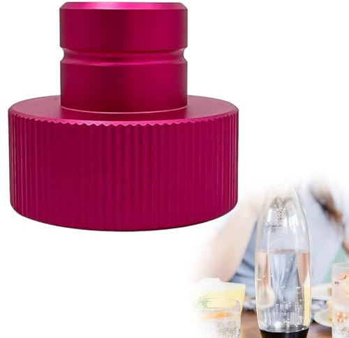 XPEX 1 Piece Quick CO2 Adapter for SodaStream, Compatible with Duo/Art/Terra, TR21-4 Trapezoidal Thread, Soda Maker Bottle Refill, Purple (B)