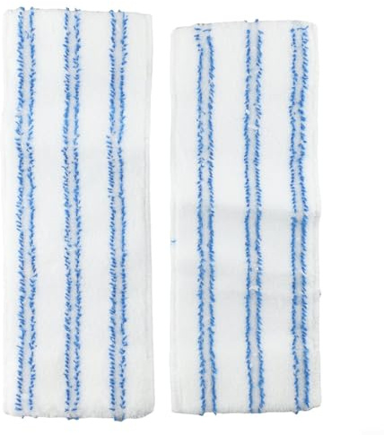 Yuanpgky Polti Vaporetto Kit Microfiber Mop Cloth 2PCS Replacement Pads for Vaporflexi Brush Eco Pro 3.0 Steam Cleaner Accessories 35x13cm Floor Cleaning Cloths